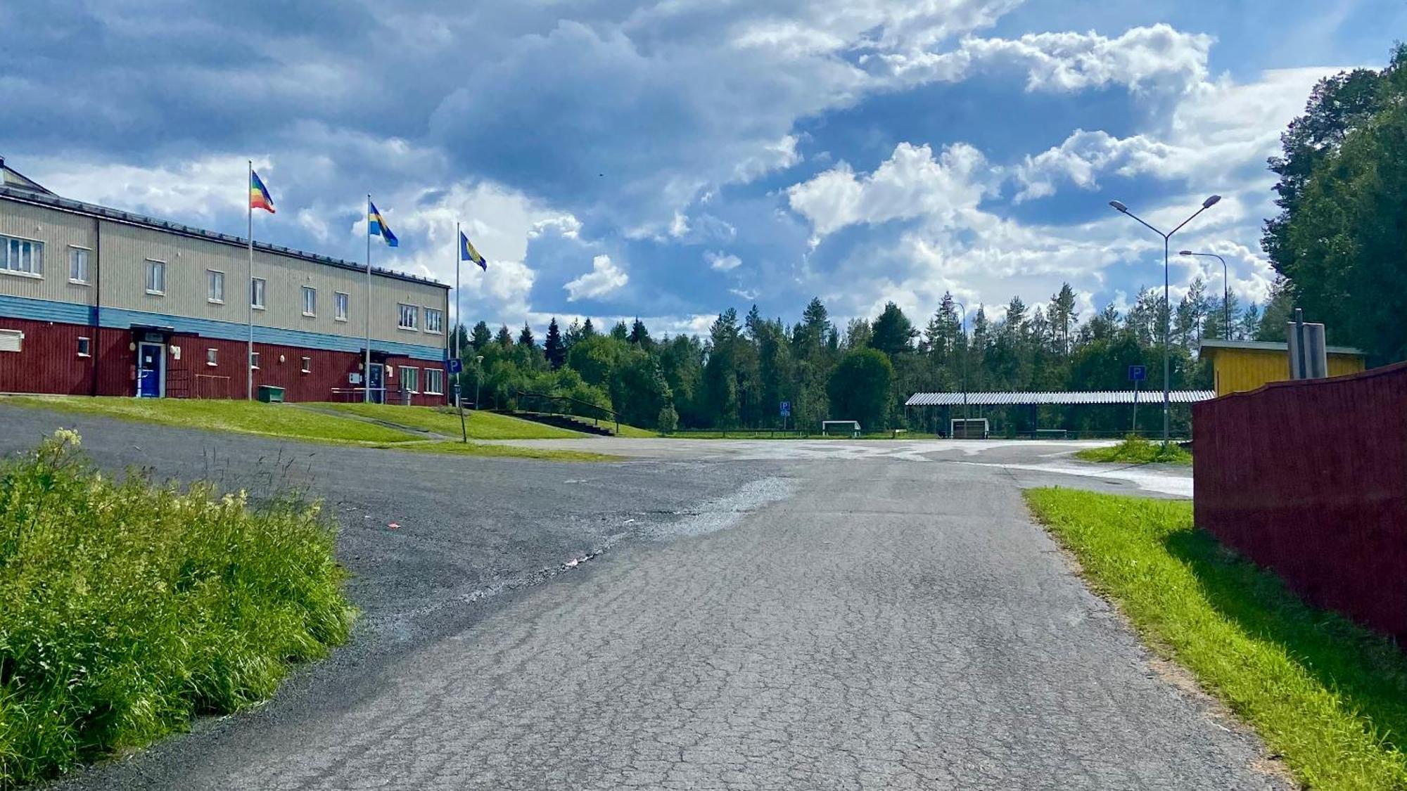 Naeskottshallen Nalden Buitenkant foto