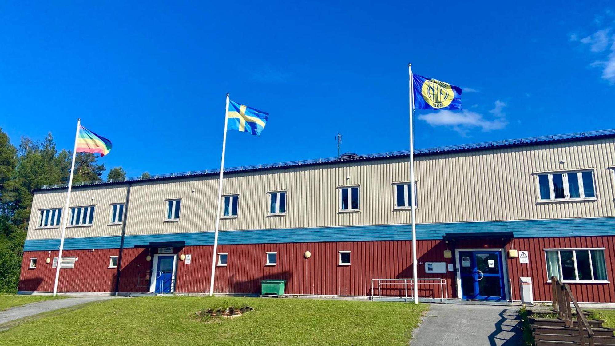 Naeskottshallen Nalden Buitenkant foto
